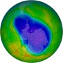 Antarctic Ozone 2010-10-18